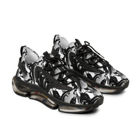 Midnight Silver Eclipse Men’s Mesh Sneakers - KDS Ketchure