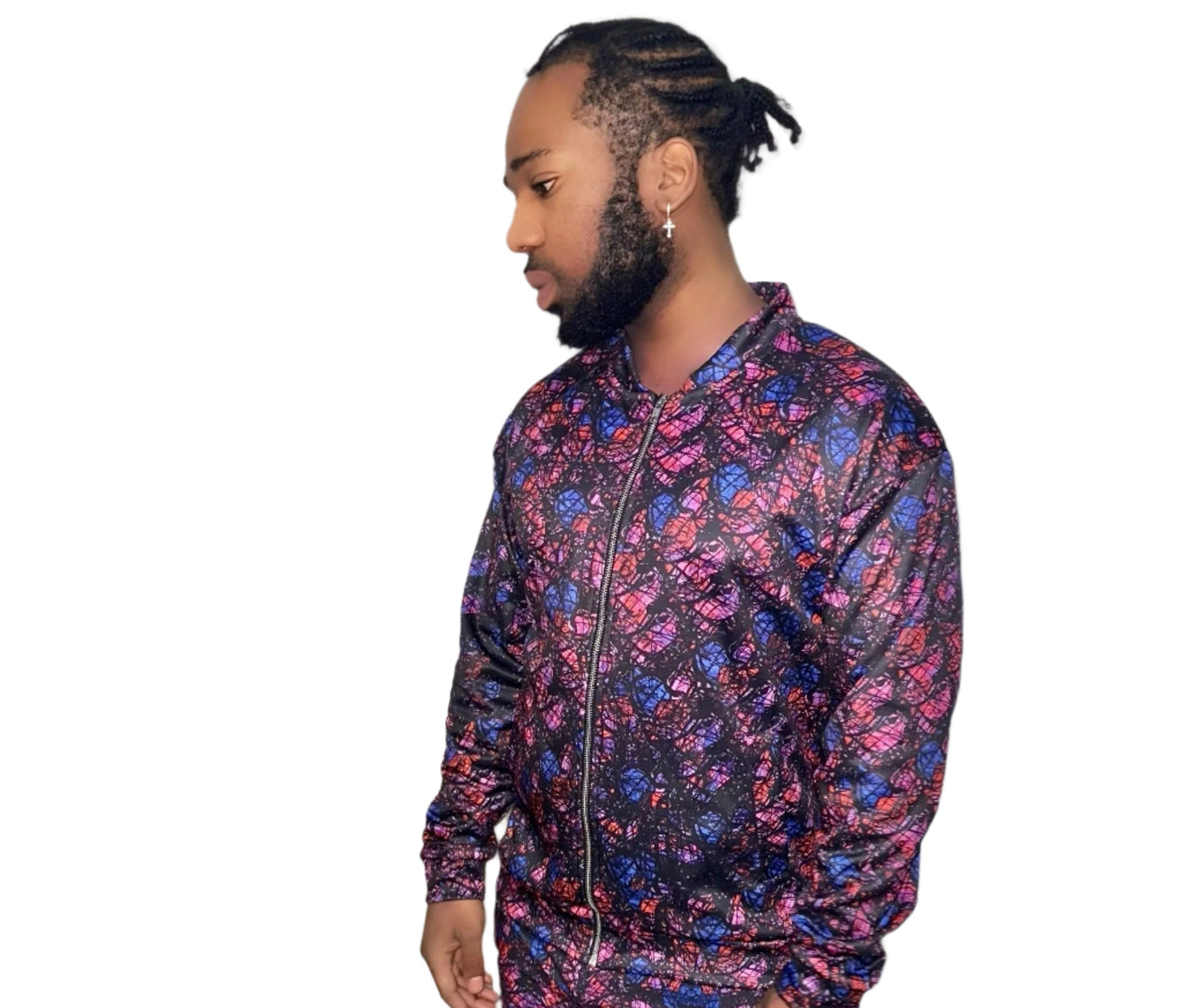 Obsidian Royal  Unisex Bomber Jacket
