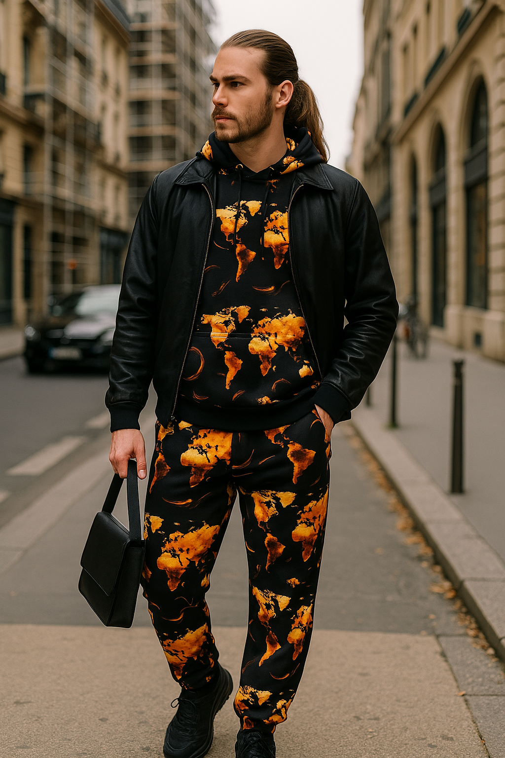 Midnight Flame Men’s Joggers