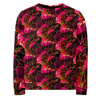 Crimson Peacock Mosai  Men’s Sweatshirt - KDS Ketchure