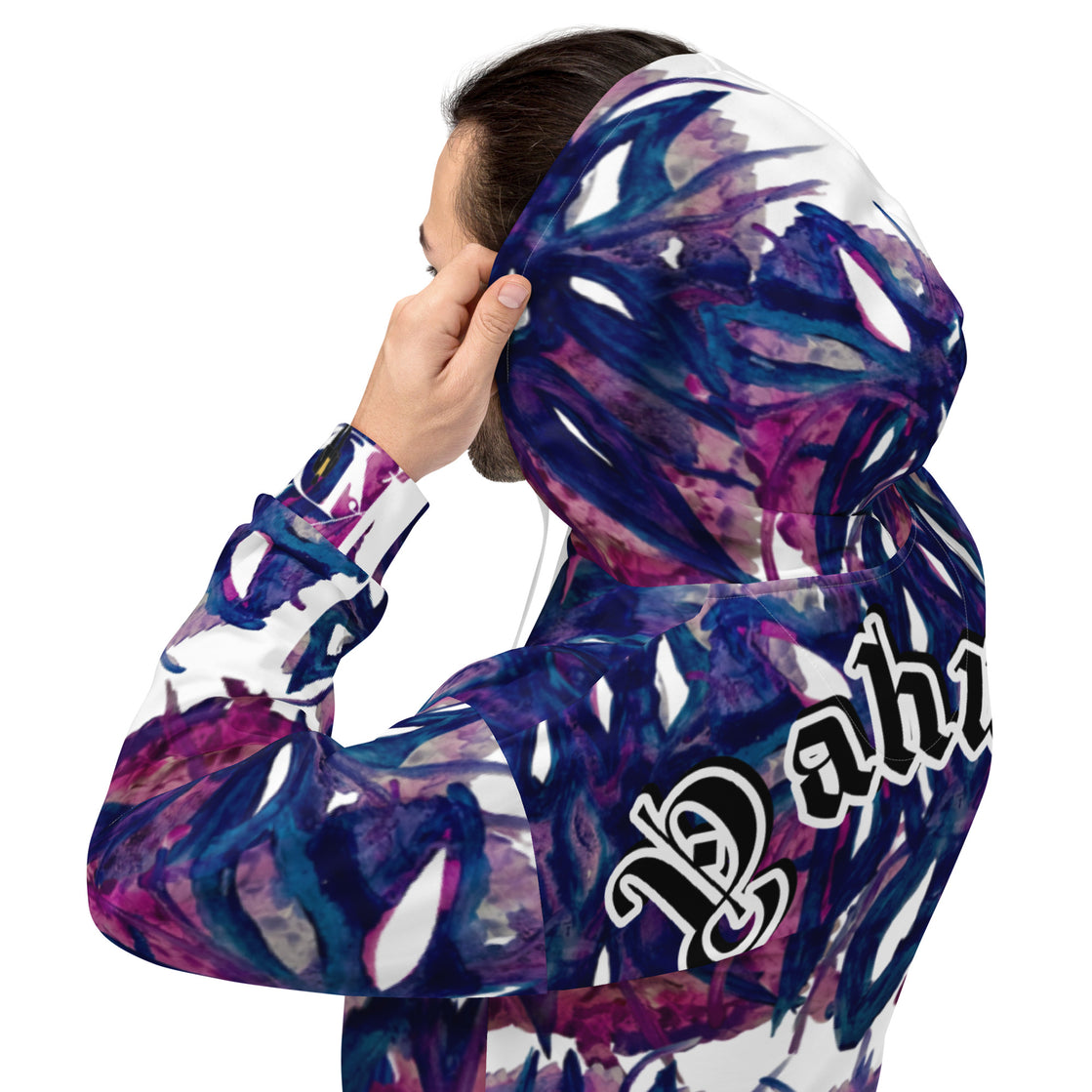 Yahweh Abstract Print Hoodie – KDS Ketchure