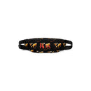 Midnight Flame Fanny Pack featuring a bold print and sleek design, perfect for urban adventures and festivals.
